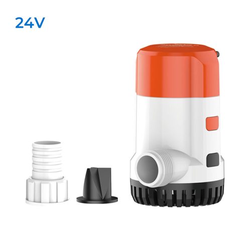 Fenékszivattyú AUTOMATA időkapcsoló 126l/perc 24V SEAFLO 13B