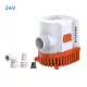 Fenékszivattyú AUTOMATA kapacitív 75l/perc 24V SEAFLO 17