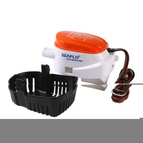   Fenékszivattyú AUTOMATA úszókapcsolóval 70l/perc 12V SEAFLO 06