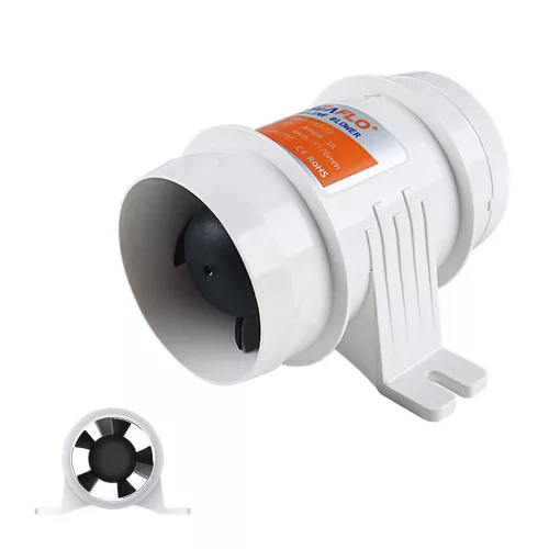 Szellőztető ventilátor - blower 247 m³/óra 12V SEAFLO