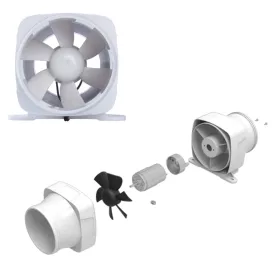 Szellőztető ventilátor - blower 456 m³/óra 24V SEAFLO