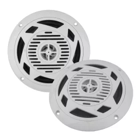 Kétutas vízálló hangszóró kék LED 80W fehér
