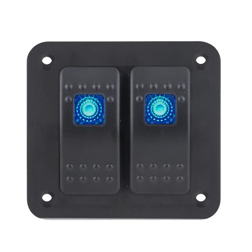 Kapcsolótábla két egységes LED