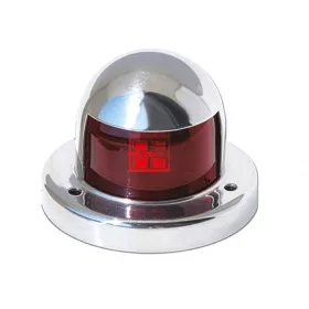 Navigációs fény PIROS 112,5° LED Inox