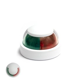 Pozíciófény PIROS/ZÖLD 225° fehér burkolat