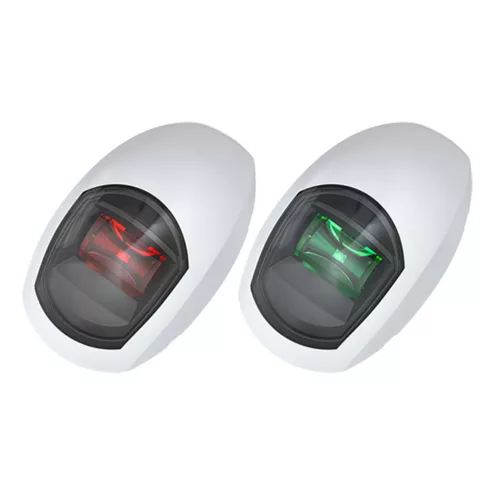 Oldalfény PIROS/ZÖLD LED fehér burkolat SEAFLO