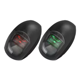 Oldalfény PIROS/ZÖLD LED fekete burkolat SEAFLO