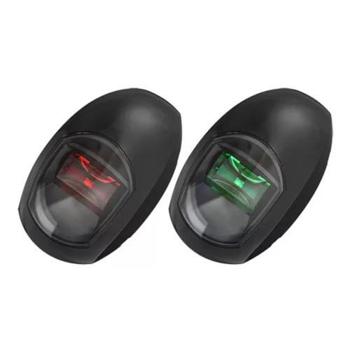 Oldalfény PIROS/ZÖLD LED fekete burkolat SEAFLO