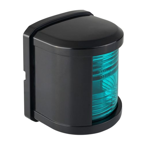 Navigációs fény ZÖLD 112,5° - fekete burkolat 66,5x58,8x78,9 mm SEAFLO