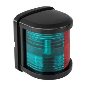   Navigációs fény PIROS/ZÖLD 225° - fekete burkolat 66,5x58,8x78,9 mm SEAFLO