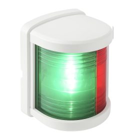   Navigációs fény PIROS/ZÖLD 225° - fehér burkolat 66,5x58,8x78,9 mm SEAFLO