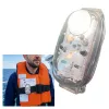 Jelzőfény mentőmellényre automata LED