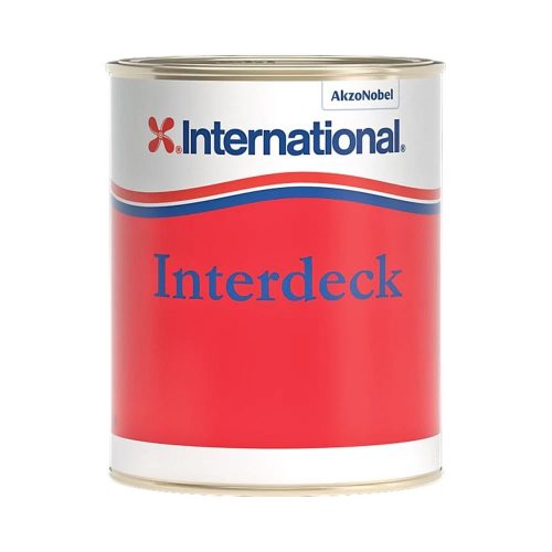 Csúszásmentesító fedélzeti festék Interdeck 750 ml fehér