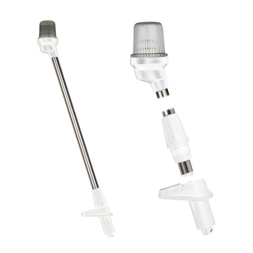 Körfény 360° kivehető 54 cm fekete