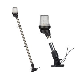 Körfény 360° lehajtható 64 cm fekete