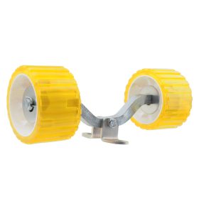 Görgős támasz pár sárga