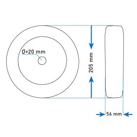 Utanfuto-mankokerek-205-50-mm