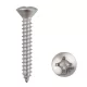 Lencsefejű csavar 4,8x32 Phillips inox