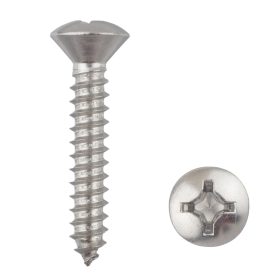 Lencse fejű süllyesztett csavar 5,5x32 inox