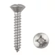 Lencsefejű csavar 5,5x32 Phillips inox