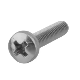 D fejű csavar M4x20 Phillips inox