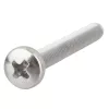 D fejű csavar M5x20 Phillips inox