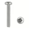 D fejű csavar M5x30 Phillips inox