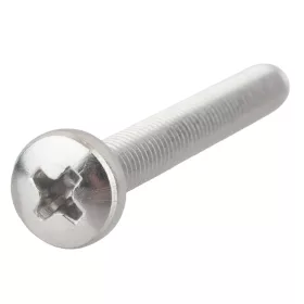 D fejű csavar M5x30 Phillips inox