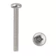 D fejű csavar M5x40 Phillips  inox