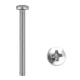 D fejű csavar M5x50 Phillips inox