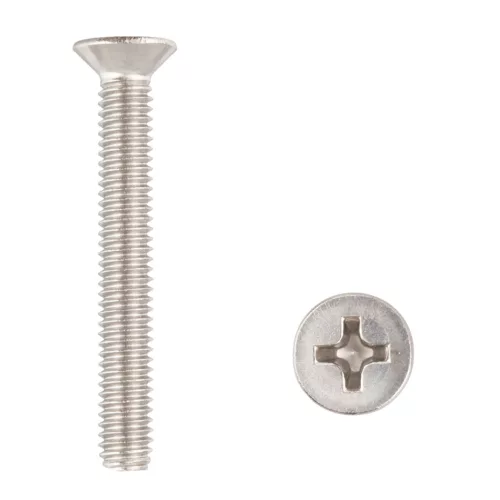 Süllyesztett fejű csavar M4x30 Phillips inox