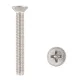 Süllyesztett fejű csavar M4x30 Phillips inox