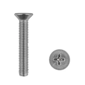 Süllyesztett fejű csavar M5x30 Phillips inox