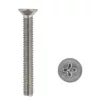 Süllyesztett fejű csavar M5x40 Phillips inox