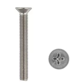 Süllyesztett fejű csavar M5x40 Phillips inox