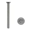 Süllyesztett fejű csavar M5x50 Phillips inox
