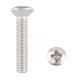 Lencse fejű csavar M4x20 Phillips inox