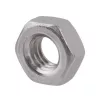 Hatlapú anya M4 inox