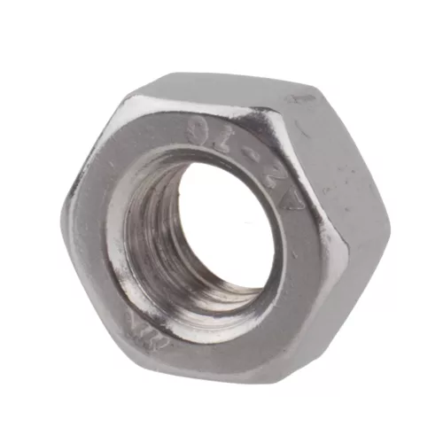 Hatlapú anya  M6 inox