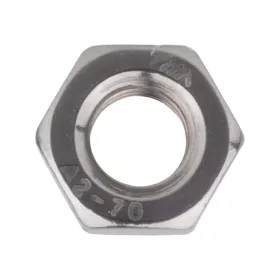 Hatlapú anya  M6 inox