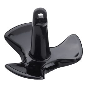 Háromágú horgony 6,3 kg fekete PVC bevonattal