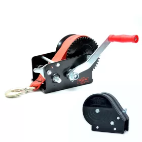 Kézi csörlő 1133 kg hevederrel, burkolattal DRAGON WINCH
