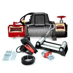   Elektromos csörlő drótkötéllel 5443 kg Maverick DRAGON WINCH