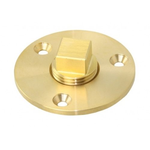 Fenékvíz dugó menetes bronz Ø 55/29 mm