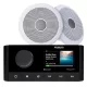 MS-RA210 MARINE HIFI fehér hangszóróval FUSION  GARMIN