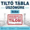 Tiltó tábla úszóműre