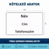 Csónak névtábla