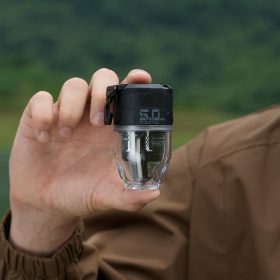   MAX Pump 3 Hordozható elektromos pumpa LED lámpával fekete FELXTRAIL