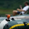 MAX Pump 3 Hordozható elektromos pumpa LED lámpával narancssárga FELXTRAIL