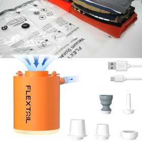   Pumpa és vákuumzsák szett 4 db 40×60 cm L méret FLEXTAIL